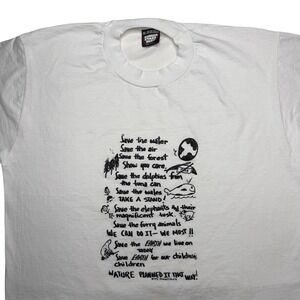 Vintage 90s nature and animals shirt